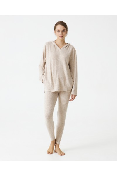 DP2000 Pijama mujer con capucha J&J Brothers