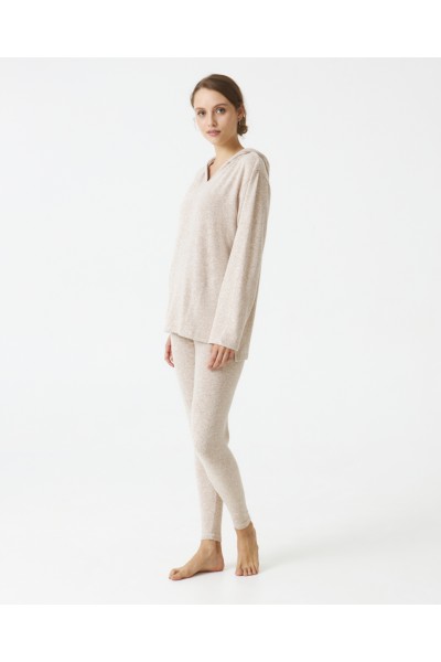 DP2000 Pijama mujer con capucha J&J Brothers