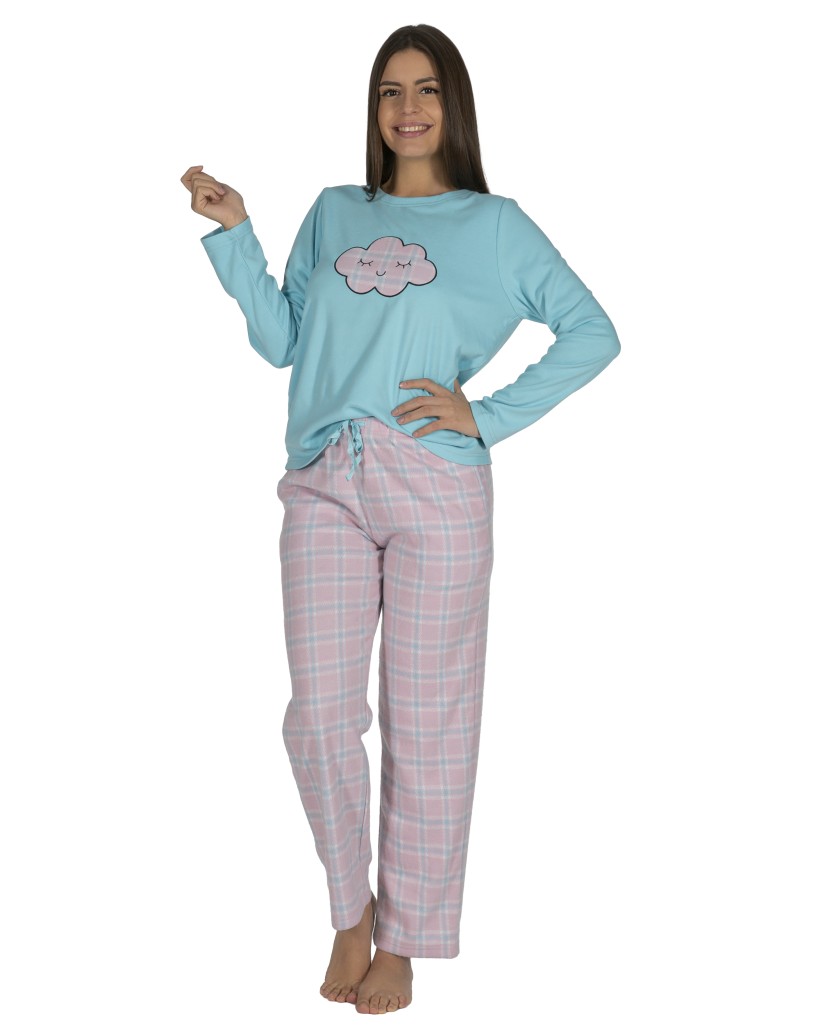 DP0131 Pijama mujer punto milano nube Javier Golmar