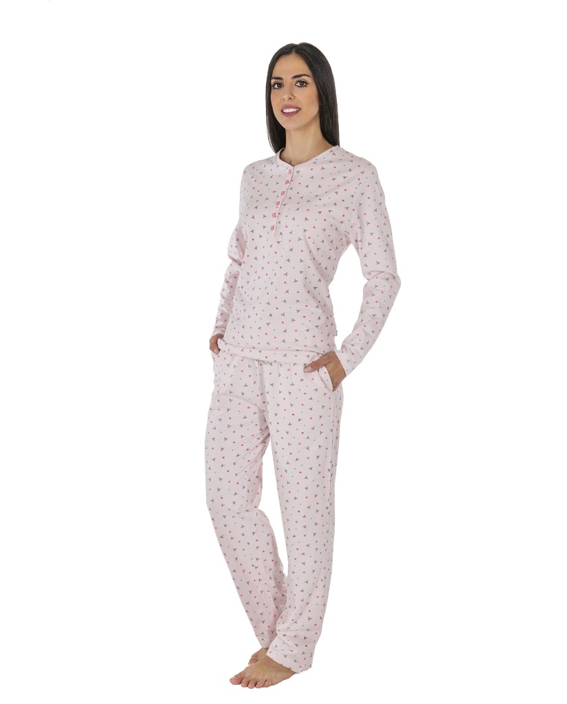 CP0800 Pijama mujer algodón Javier Golmar