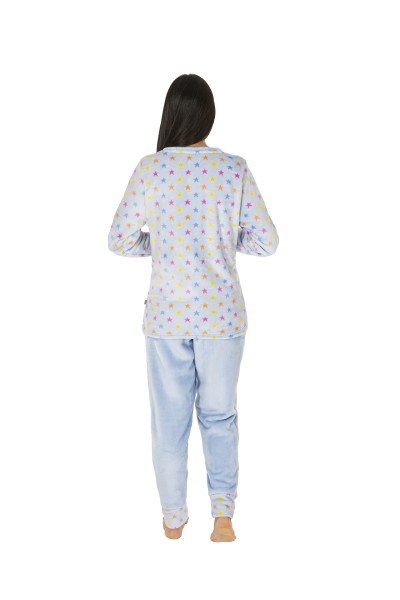 CP0210 Pijama mujer coralina estrellas Javier Golmar