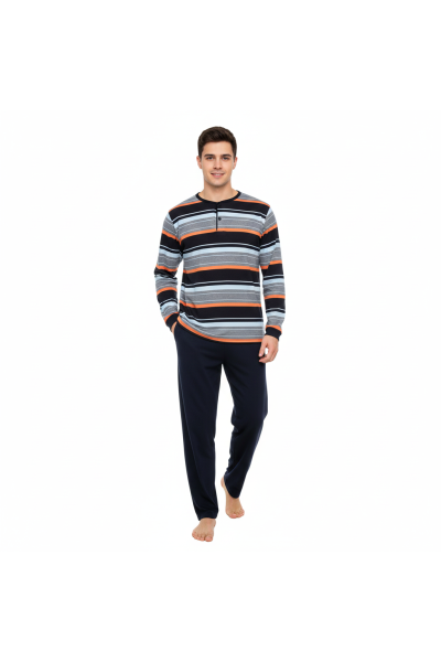 23902 Pijama hombre rayas...
