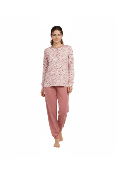 23805 Pijama mujer algodón...