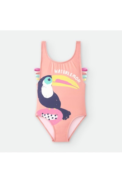 520-11 Bañador niña tucán