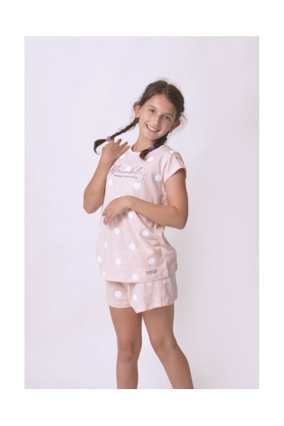 PRP4508 Pijama niña verano...