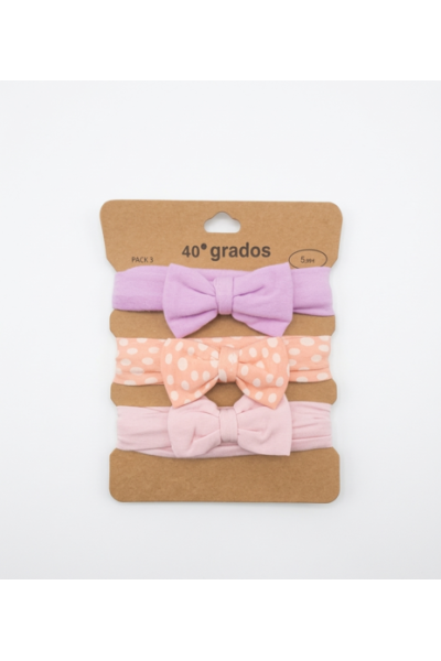ZY-205 Pack 3 diademas niña...