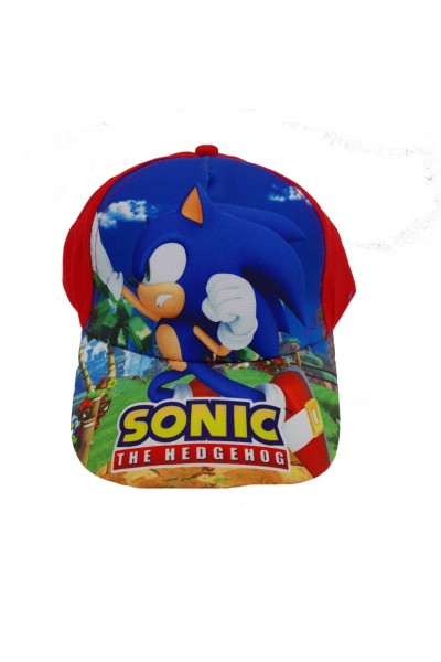 39006 Gorra Sonic niño