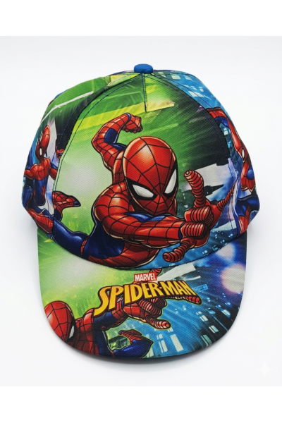 NW1203 Gorra verde Spiderman