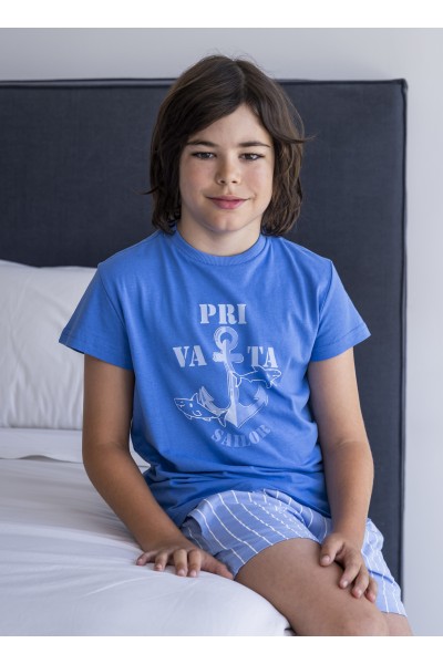 PV26201 Pijama niño manga...
