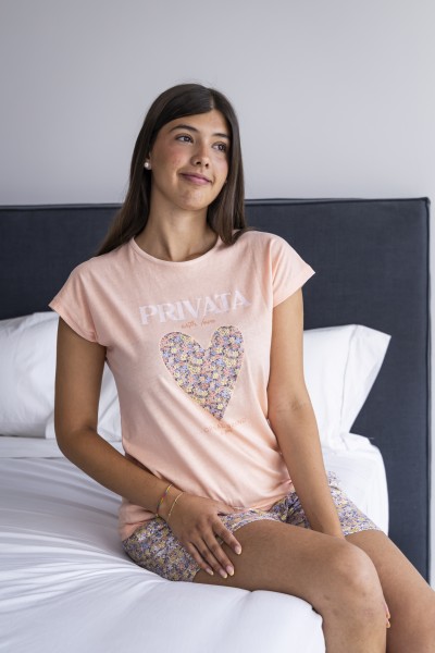 PV26416 Pijama mujer manga...