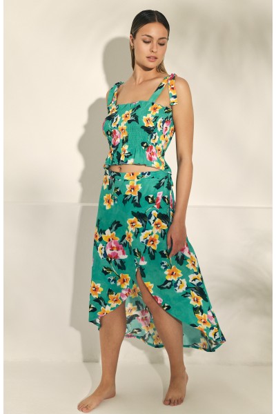 S8127 Conjunto top+pareo...