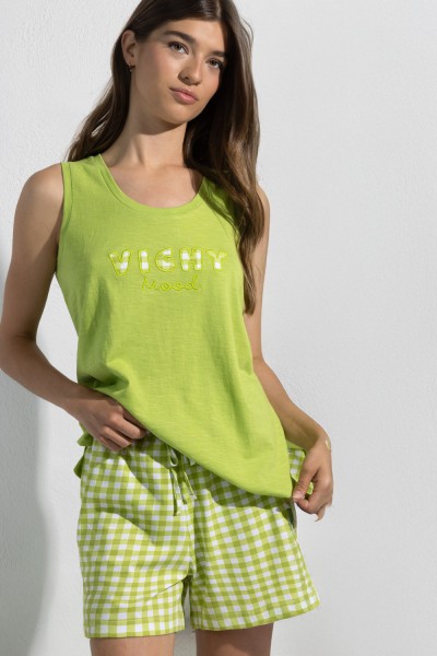 64583-0 Pijama mujer sin...