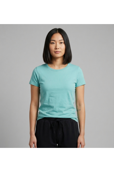 A1202B CAMISETA MUJER BÁSICA