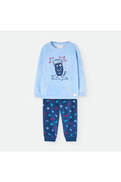 7304 Pijama terciopelo...