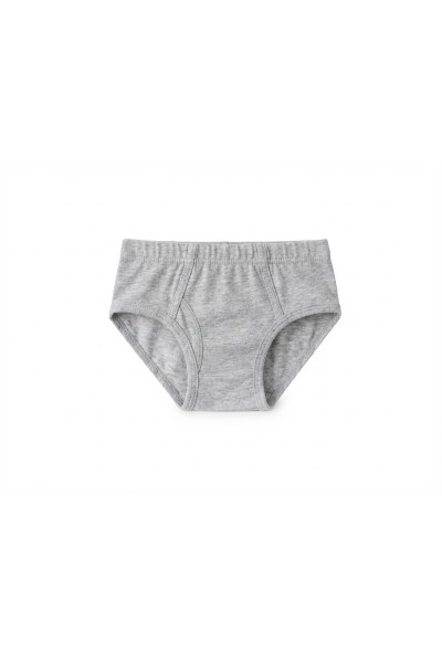 WT165 GRIS LISO SLIP NIÑO