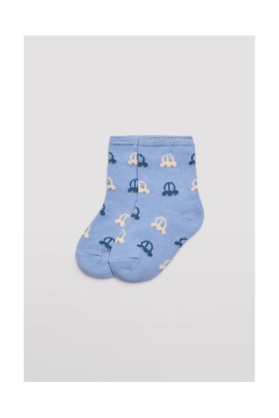 52845 Pack dos calcetines bebé algodón