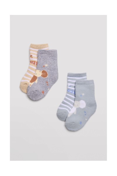 52848 Pack dos calcetines bebe térmicos