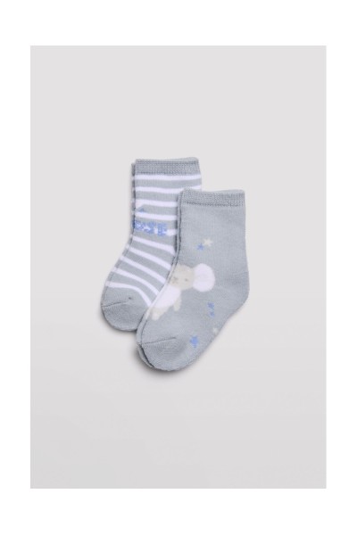 52848 Pack dos calcetines bebe térmicos