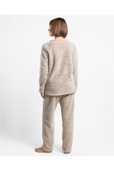 64992-0 Pijama mujer manga larga Snoopy Mountain