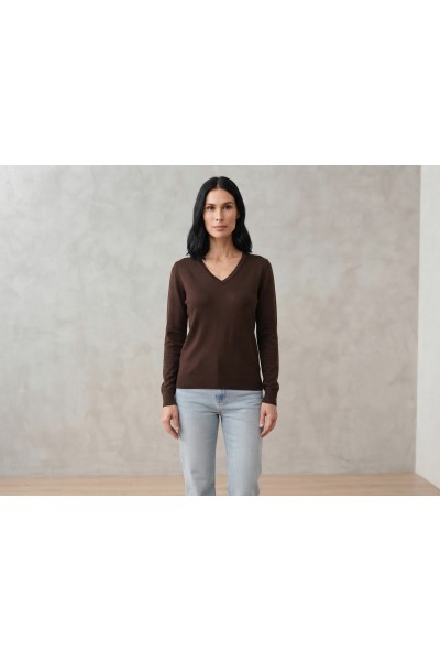 G3950 JERSEY MUJER CUELLO PICO