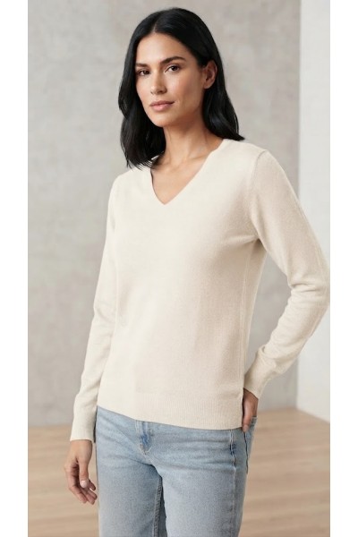 G3950 JERSEY MUJER CUELLO PICO