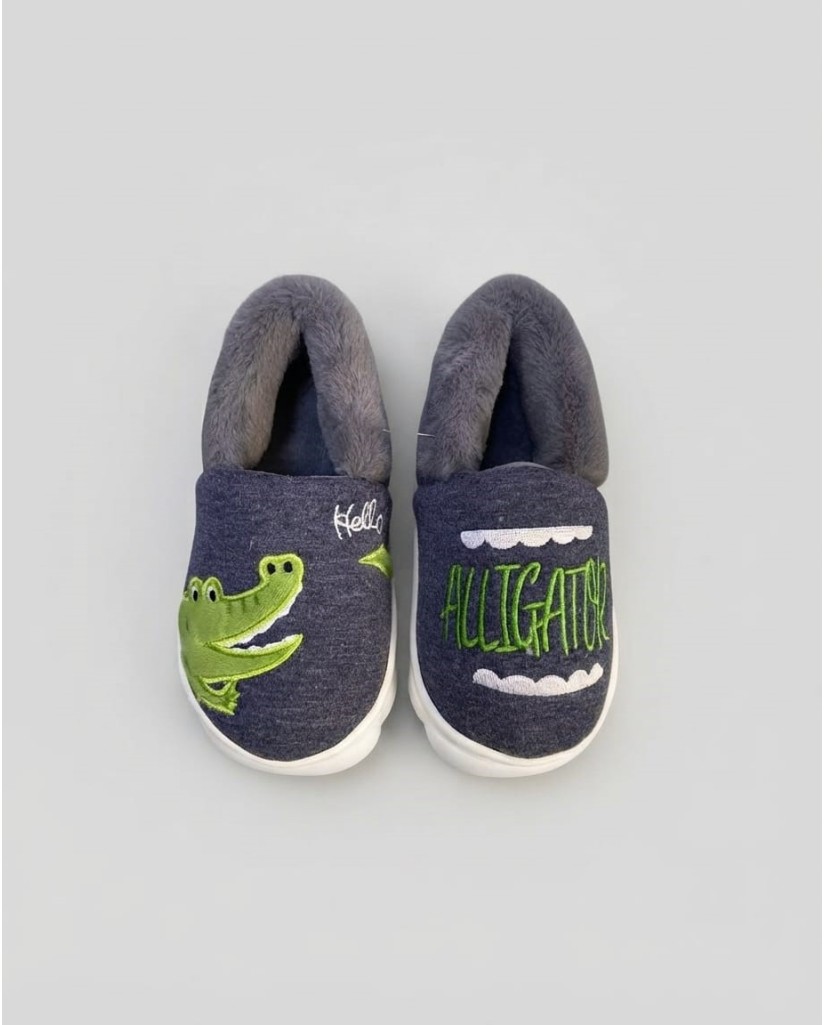 FJA18-1663B Zapatillas estar por casa cocodrilo