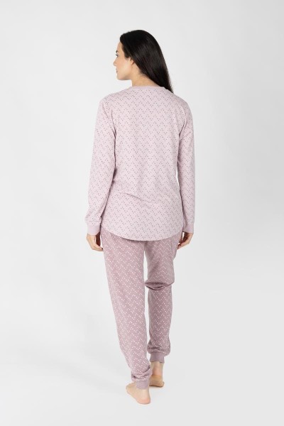 M26203 Pijama mujer manga larga Stars
