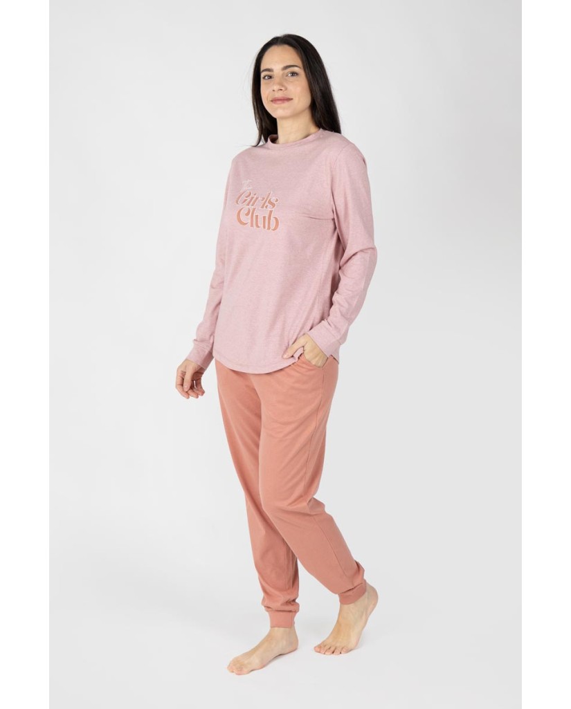 M26204 Pijama mujer manga larga The Girls Club