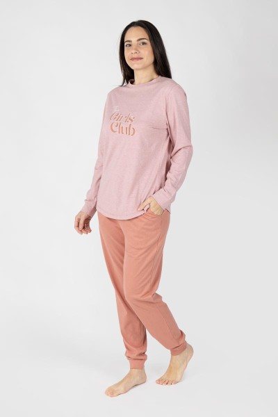 M26204 Pijama mujer manga larga The Girls Club
