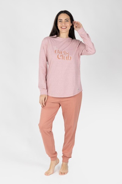 M26204 Pijama mujer manga larga The Girls Club