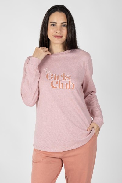 M26204 Pijama mujer manga larga The Girls Club