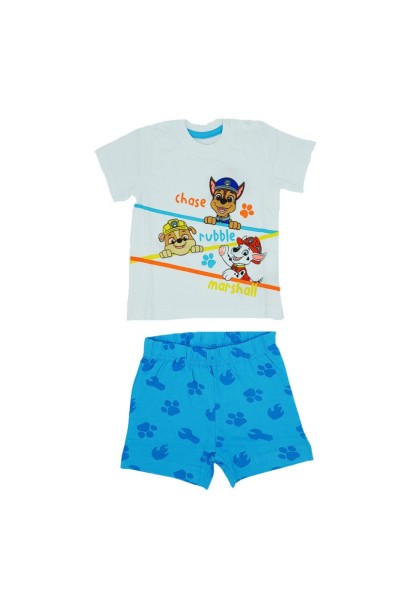 PAW1754 Pjama bebé dos piezas Patrulla canina