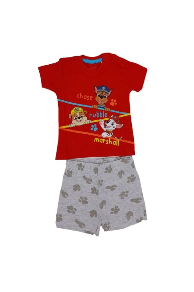 PAW1754 Pjama bebé dos piezas Patrulla canina