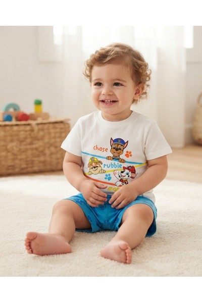 PAW1754 Pjama bebé dos piezas Patrulla canina