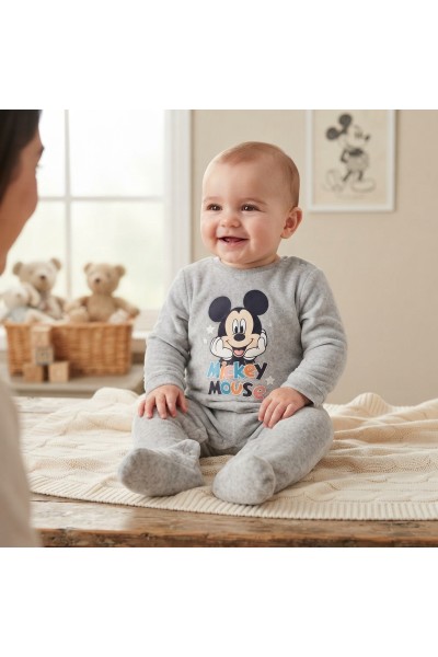 HW5442 Pelele bebé coralina Mickey Mouse