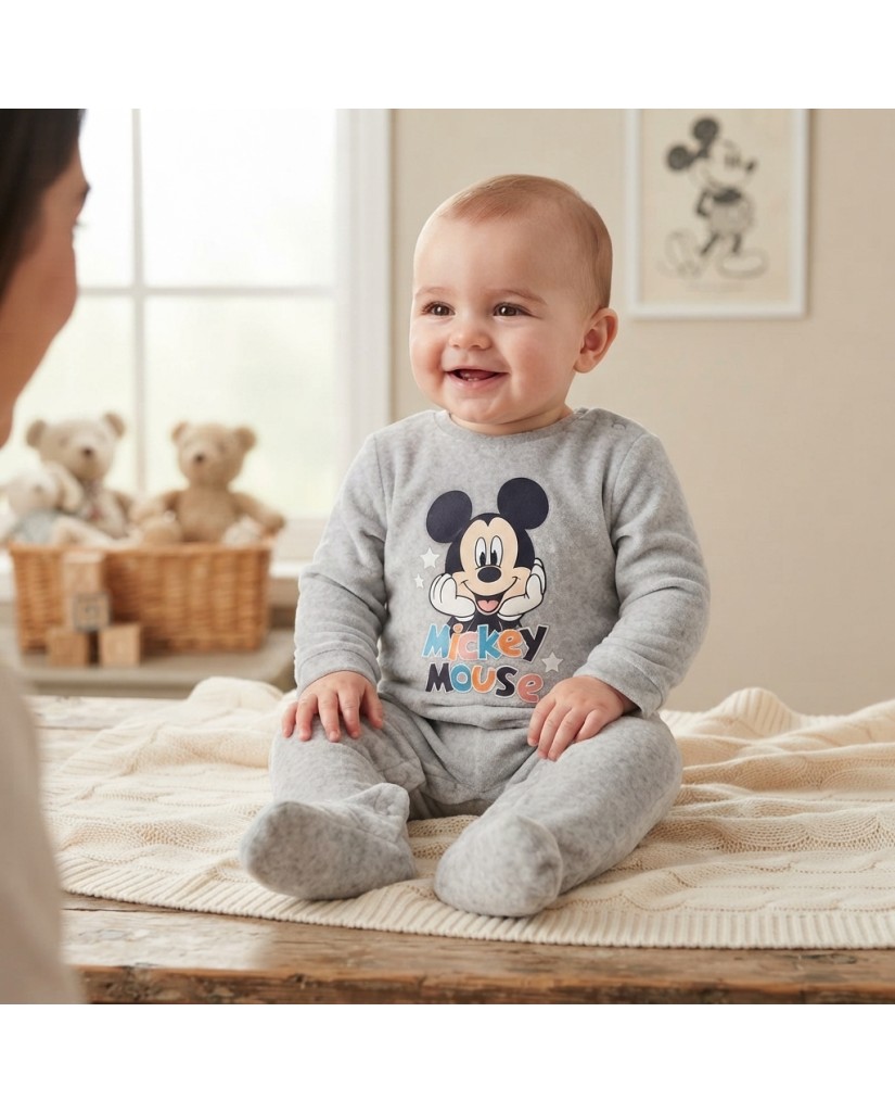 HW5442 Pelele bebé coralina Mickey Mouse