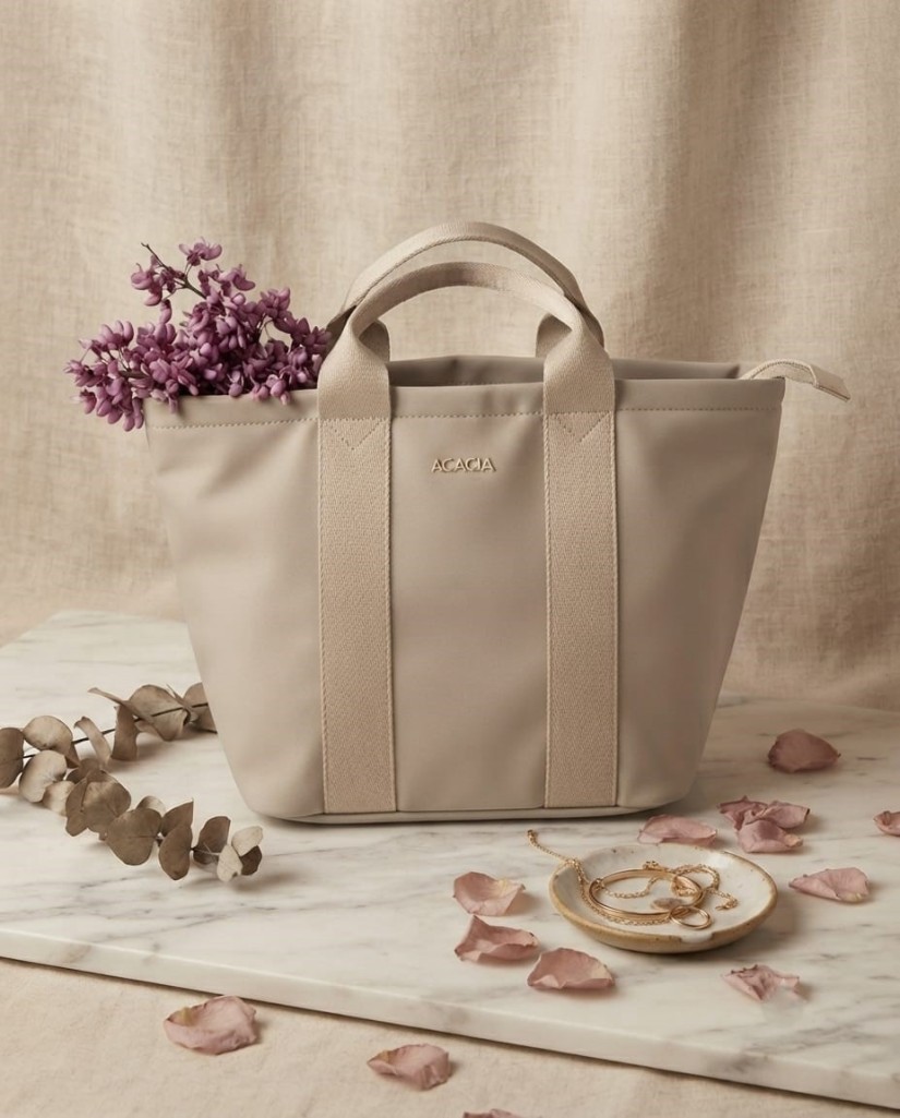 G-25110 Bolso tote mujer con asas fijas