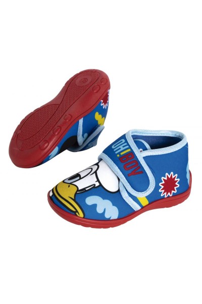 WD18049 MICKEY Zapatillas estar por casa velcro Mickey