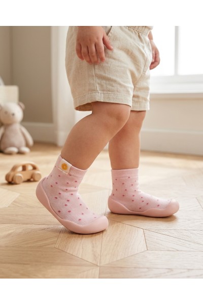 6915 ZAPATILLA CALCETIN ROSA