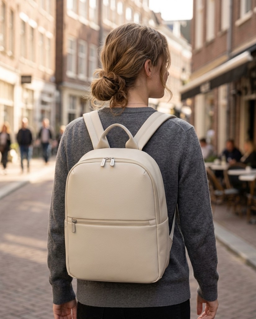 G-25125 Mochila básica cremalleras mujer