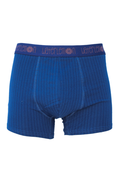 WT5ESPIGAA Bóxer Hombre azul "Espigas"