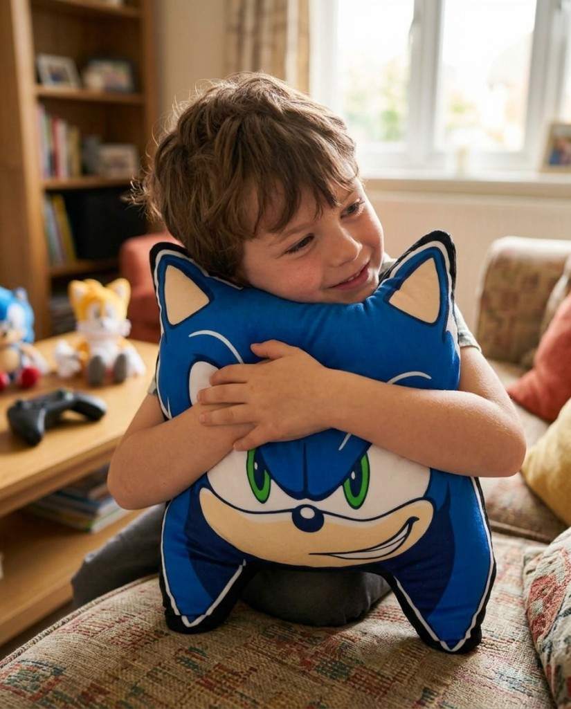 010Snc Cojin 3D Sonic