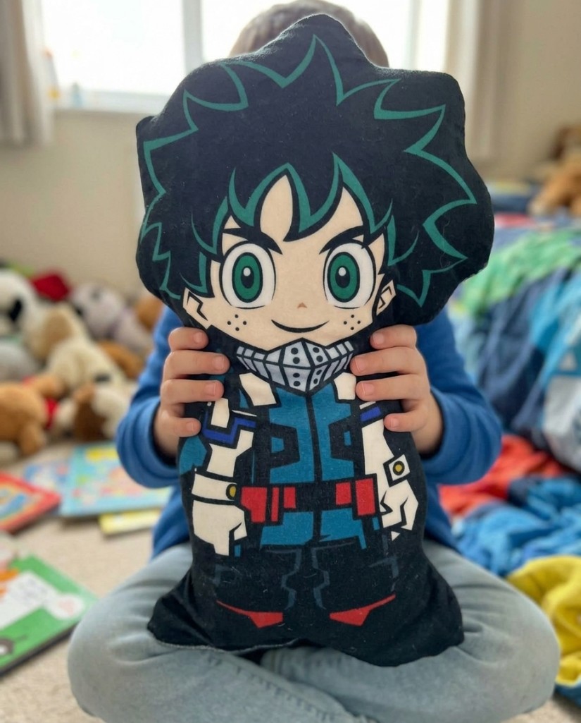 025MHA Cojín 3D con forma de My Hero