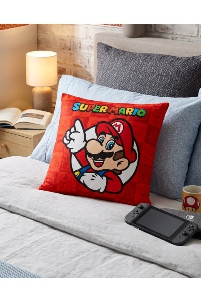 NW1025 Cojin Cuadrado Mario Bross