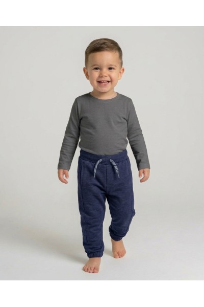 O56613-35GRA2 Pantalón jogger niño