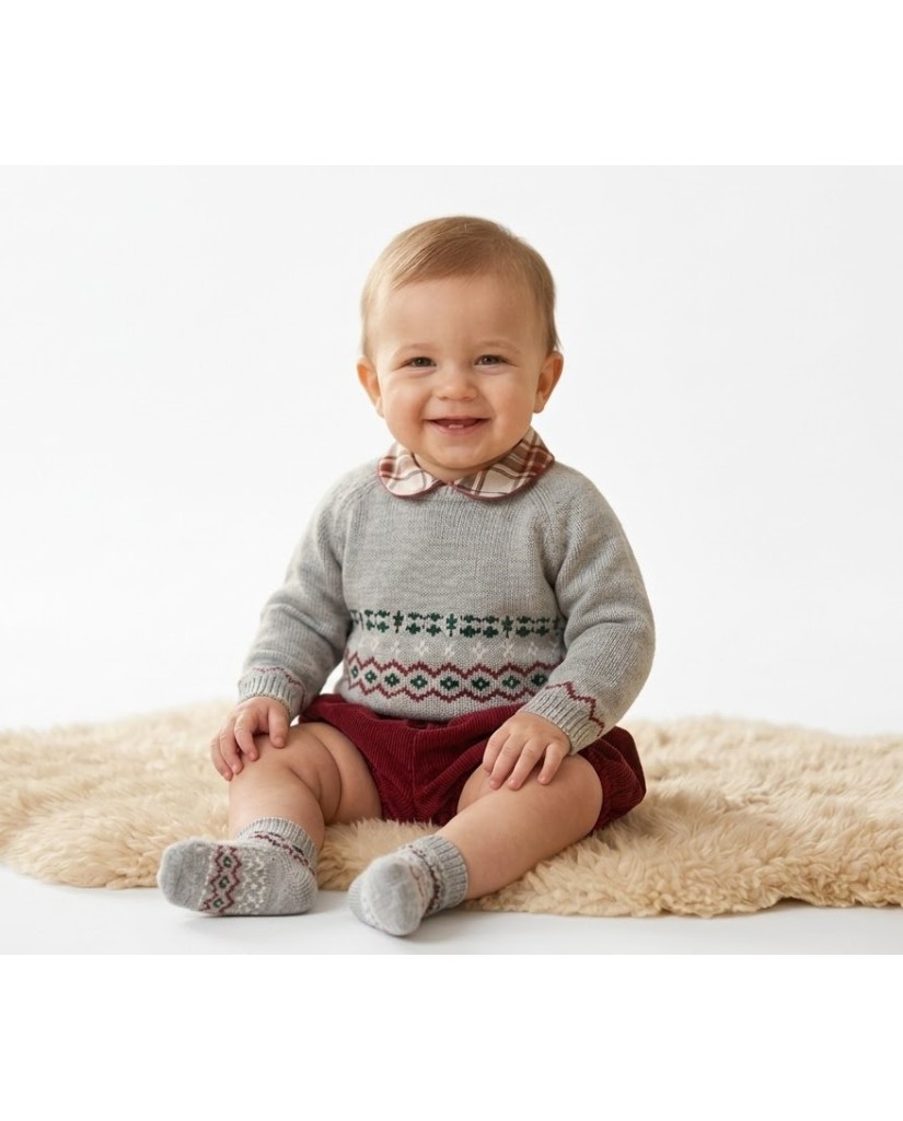 24274 Conjunto vestir niño cenefa