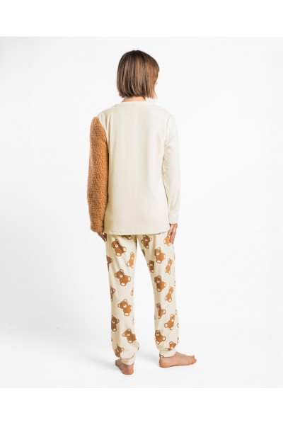 64964-0 Pijama mujer manga larga Bear Hugs