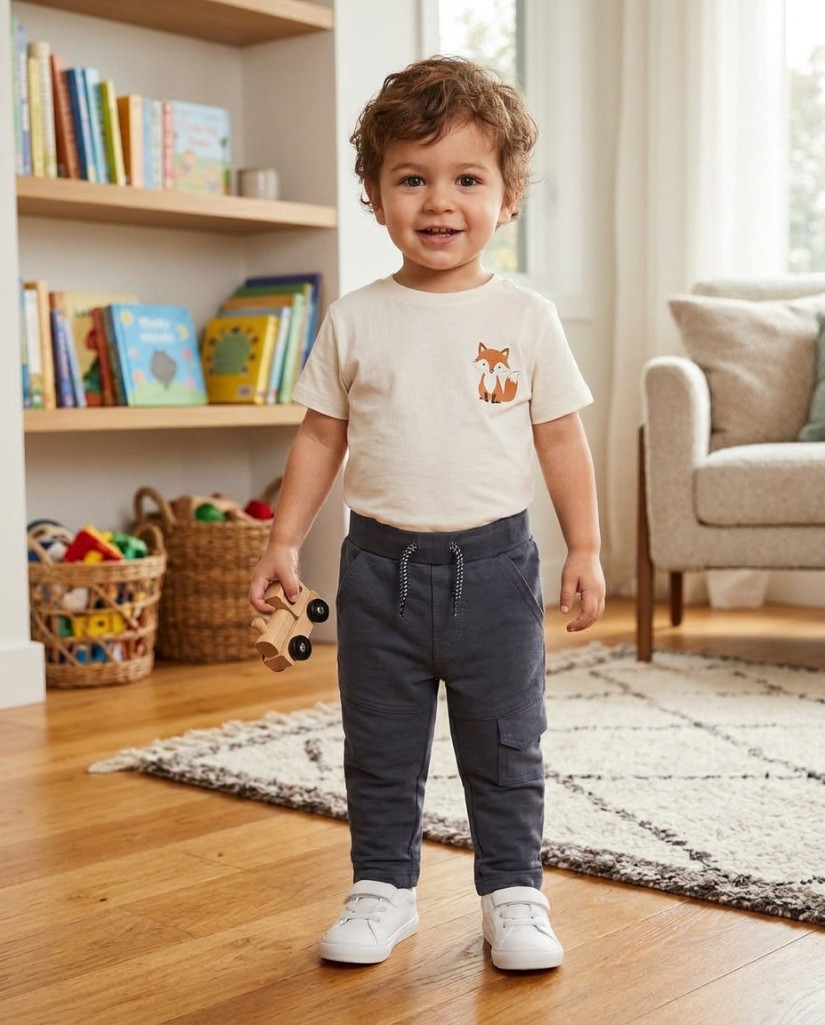 P54646-35 Jogger Pantalones niño azul marino