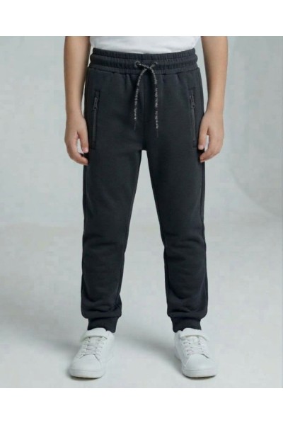 O56238-1GRA2 Pantalón jogging niño gris