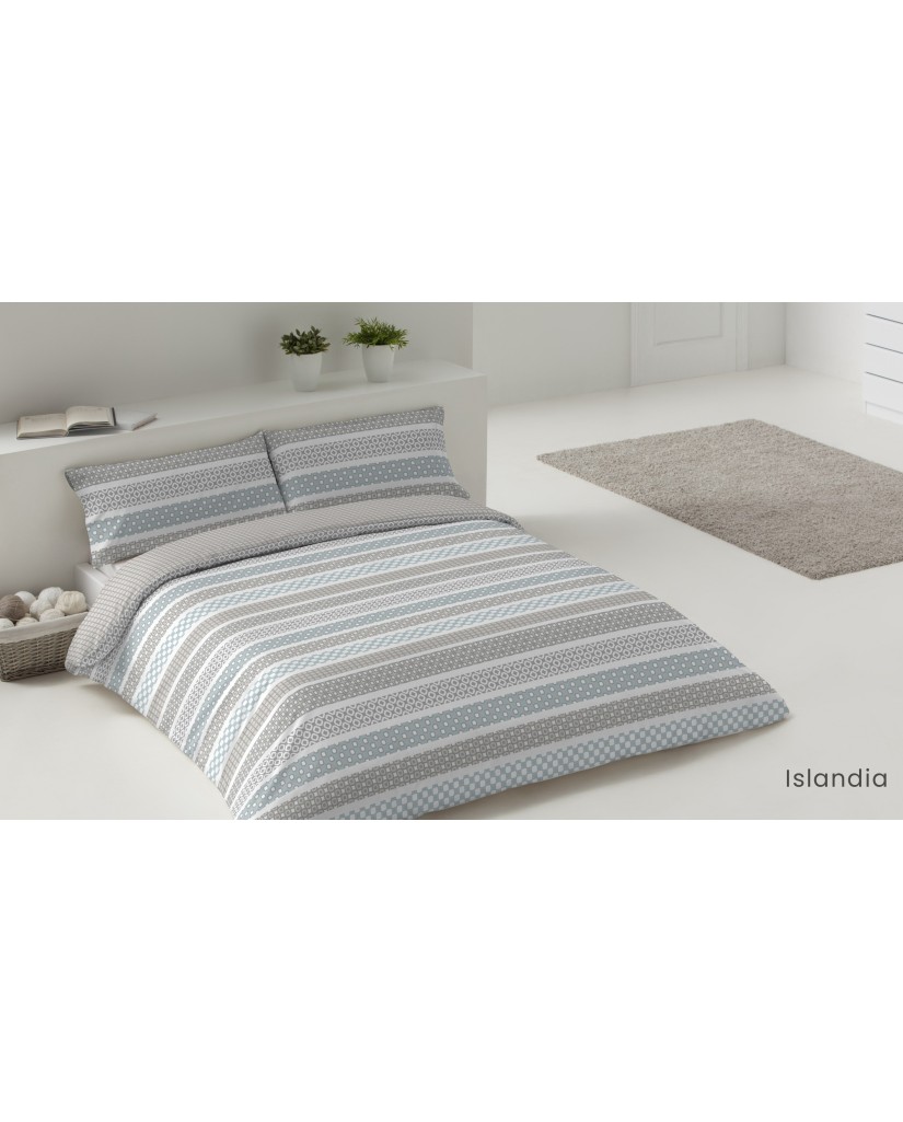 JFNPD25009 JUEGO FUNDA NORDICA MICROFIBRA ISLANDIA PADUANA